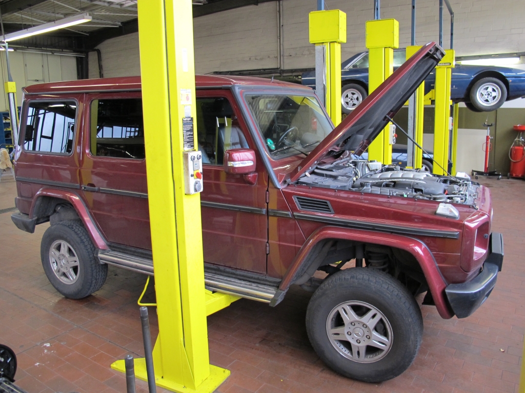 Mercedes G-Modell Fahrzeuge freie Werkstatt Berlin